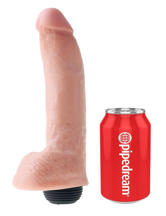 Comprar KING COCK Pene Realístico 22.86 CM – Diseño Ultra Realista Con Simulador De Semen-Noxtic