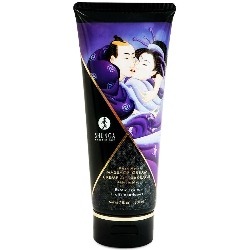 Comprar SHUNGA Crema Masaje Frutas Exóticas 200 ML – Suave Fórmula Hidratante Para Momentos de Placer-Noxtic