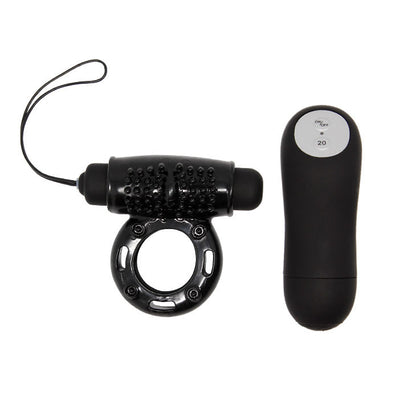 Comprar BAILE Anillo Control Remoto Negro 20V – Estimulador Con Control Remoto Para Placer Compartido-Noxtic