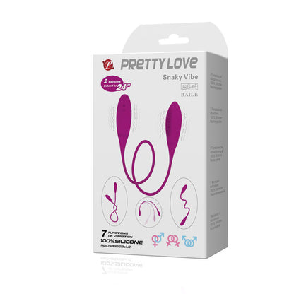 Vibratore Pretty Love Snaky Deluxe 7V – Giocattolo ergonomico con molteplici opzioni di stimolazione