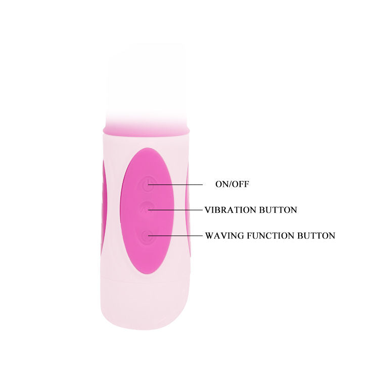 Comprar BAILE Pretty Bunny Vibrador Rotador – 12 Velocidades Con Estimulador Anal Para Placer Personalizado-Noxtic