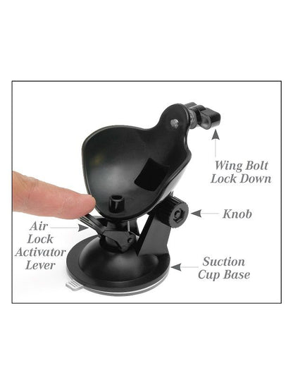 EXTREME TOYZ - PDX MEGA BATOR USB MASTURBADOR MASCULINO ANO NEGRO