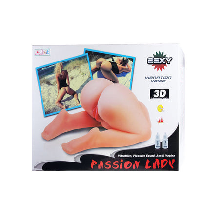 BAILE Passion Lady Masturbador Voice 3D – Réplica Realista Con Vibrador Integrado