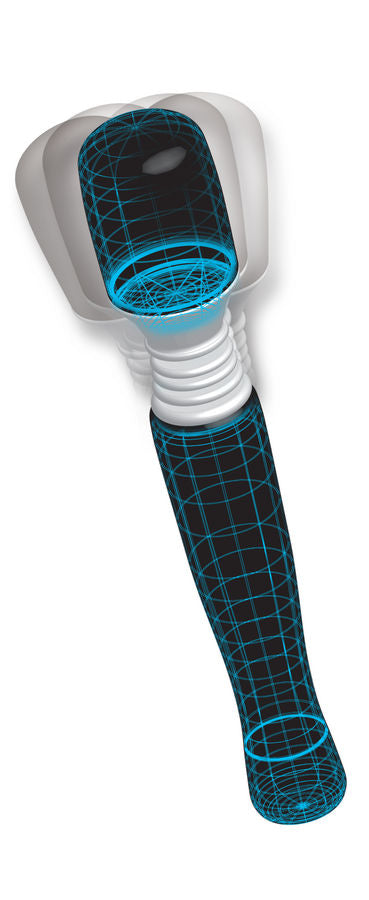 WANACHI Mini Massaggiatore Nero – Massaggiatore senza fili ultra silenzioso per il relax portatile