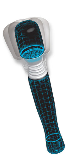 WANACHI Mini Massaggiatore Nero – Massaggiatore senza fili ultra silenzioso per il relax portatile