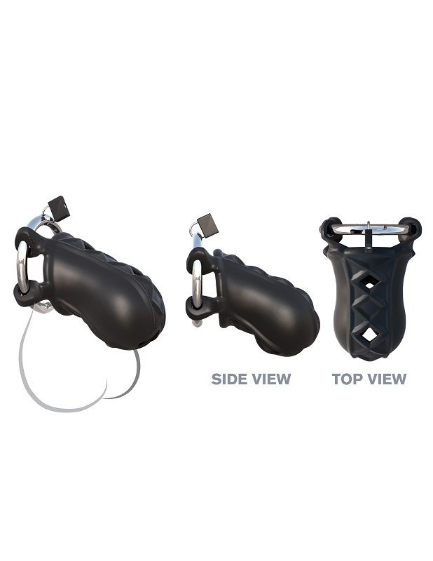 FANTASY C-RINGZ Jaula De Silicona – Diseño Ergonómico Para Mayor Placer Y Comodidad