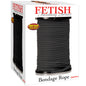 Fetish Fantasy Series Cuerda Seda Negra 60 Metros – Ideal Para Atar Con Estilo Shibari