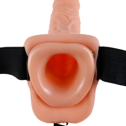 Fetish Fantasy Series 9 Hollow Strap-On con testicoli 9" - Imbracatura regolabile per sicurezza e piacere