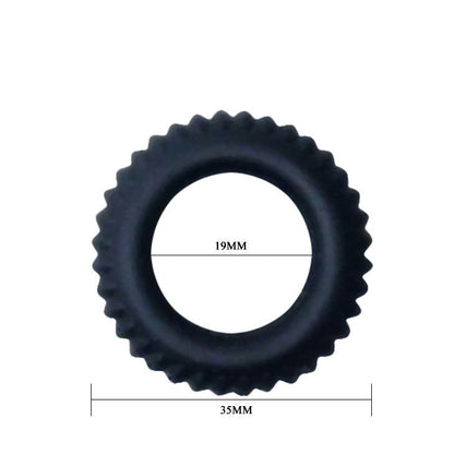 Comprar BAILE Titan Cockring Negro 1.9 Cm – Anillo De Sujeción Sumergible Para Placer Intenso-Noxtic