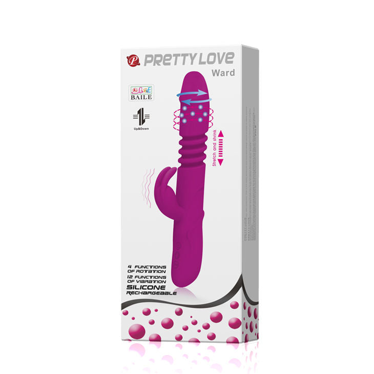 Comprar Pretty Love Ward Rabbit Up and Down – Vibrador Con Motores De Acción Dual Para Placer Innovador-Noxtic