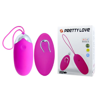 Pretty Love Egg Berger Control Remoto – Estimulador Con Fuerte Vibración Para Experiencias Inolvidables