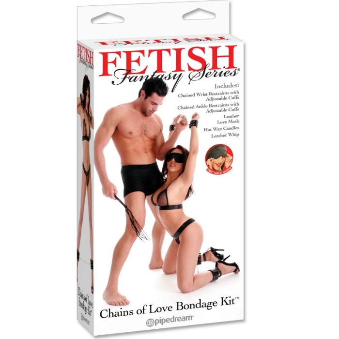 Kit Bondage Fetish Fantasy Series – Avventura divertente per principianti con design sicuro