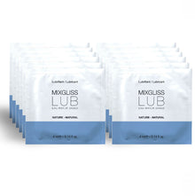 Comprar MIXGLISS Lubricante Base Agua Natural 12 Monodosis 4 ML – Fórmula Hidratante Ideal Para Juegos Íntimos-Noxtic
