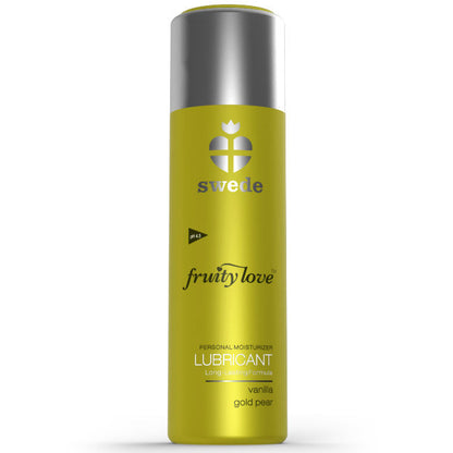 Lubrificante SWEDE Fruity Love Pera Dorata e Vaniglia 50 ML – Lubrificante Aromatizzato per Maggiore Piacere e Comfort