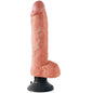 Comprar KING COCK Dildo Vibrador Natural 25.5 cm – Diseño Realista Con Material De Alta Calidad-Noxtic