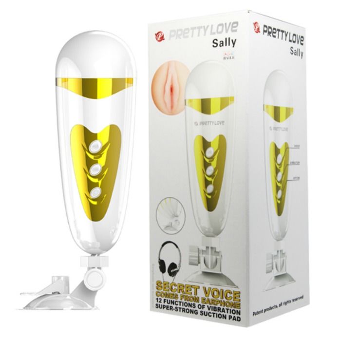 Comprar Pretty Love Masturbador Sally – Experiencia Realista Con Vibración Y Sonido Integrado-Noxtic