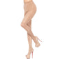 Comprar LEG AVENUE Pantyhouse Sheer Lycra Nude – Comodidad Diaria Con Soporte Hasta La Cintura-Noxtic