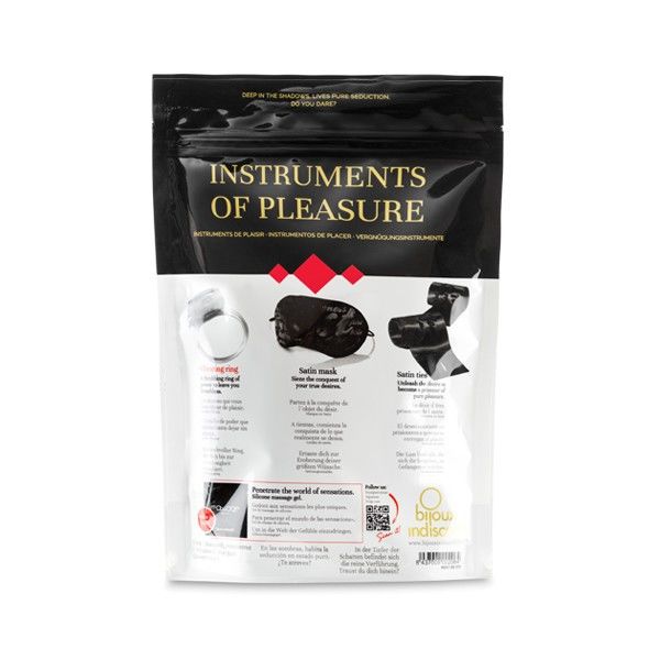 BIJOUX Instruments of Pleasure Nivel Rojo – Conjunto Atractivo Para Explorar Tu Placer Íntimo