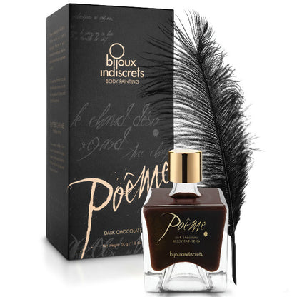 Comprar BIJOUX Poème Pintura Comestible Chocolate Negro 50 Gr – Creatividad Sensorial Para Momentos Íntimos-Noxtic