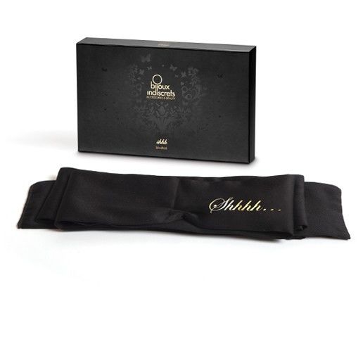 BIJOUX Shhh Antifaz – Antifaz Satinado Para Juegos De Suspense y Fantasía