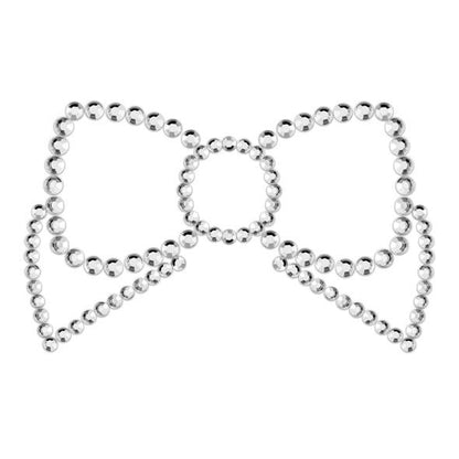 Comprar Bijoux Mimi Bow Cubre Pezones Plata – Accesorio Brillante Para Decorar Con Estilo-Noxtic