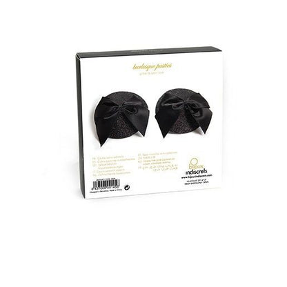 Comprar BIJOUX Burlesque Cubrepezones Brillantes – Diseño Chic Con Lazo Para Sensualidad Atractiva-Noxtic