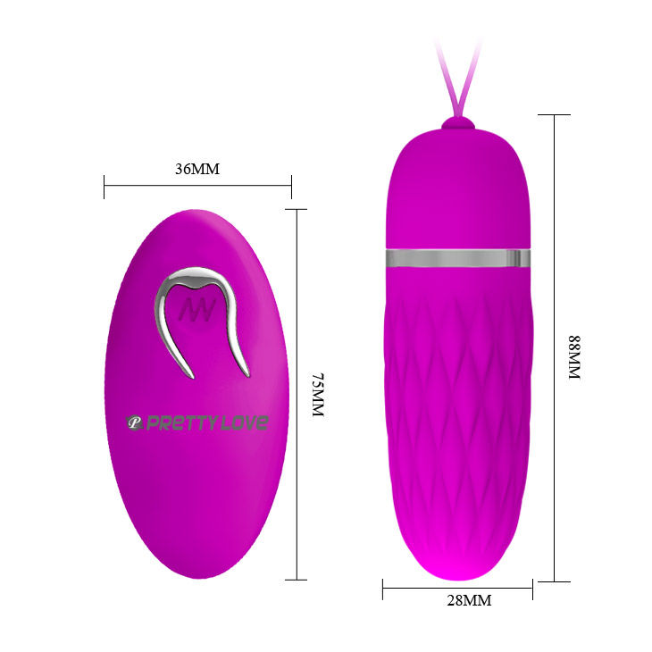 Comprar Pretty Love Huevo Vibrador Dawn – Estimulador Con 12 Modos De Vibración Y Mando A Distancia-Noxtic