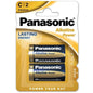 Comprar PANASONIC Pilas Alcalinas C LR14 Blister 2 Unidades – Energía Duradera Para Juguetes Y Dispositivos Electrónicos-Noxtic