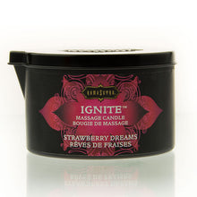 KAMASUTRA Vela De Masaje Sueños De Fresa 170 Gr – Aroma Sensual Con Aceite Hidratante Para Masajes Reconfortantes
