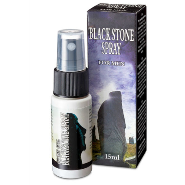COBECOS Black Stone Spray 15ml – Spray ritardante per maggiore controllo e comfort
