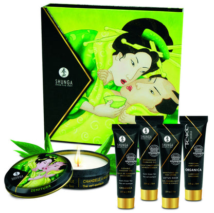 Comprar SHUNGA Kit Secret Geisha Té Verde Orgánico – Cosmética Erótica Para Momentos Sensuales-Noxtic