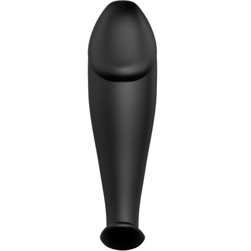 PRETTY LOVE Plug Anal Silicona Negro – Diseño Ergonómico Con Asa Para Fácil Manejo