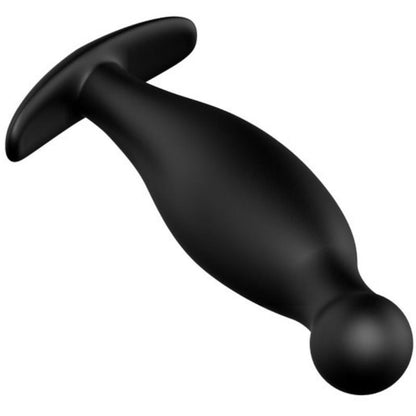 PRETTY LOVE Plug anale in silicone 11,7 cm nero – Design ergonomico con maniglia per una facile maneggevolezza