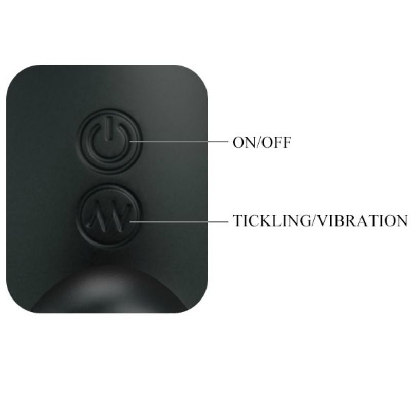 PRETTY LOVE Masajeador Prostático – Estimulador Con 7 Funciones De Vibración Y Diseño Ergonómico