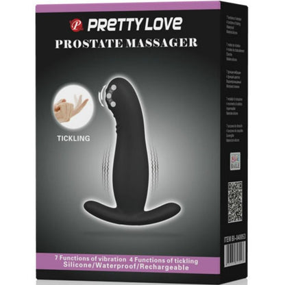 PRETTY LOVE Masajeador Prostático – Estimulador Con 7 Funciones De Vibración Y Diseño Ergonómico
