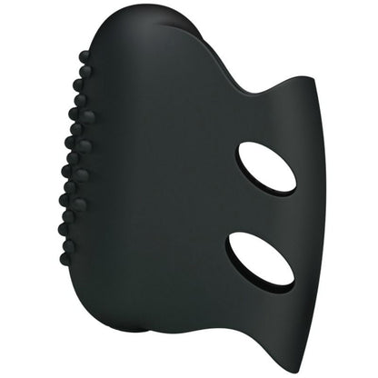 Ditale vibrante PRETTY LOVE Flirtation Nero – Texture morbida con stimolazione intensificata