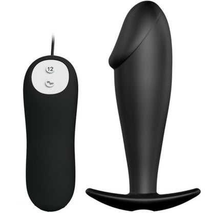 Comprar PRETTY LOVE Plug Anal Silicona – 12 Modos De Vibración Para Placer Personalizado-Noxtic