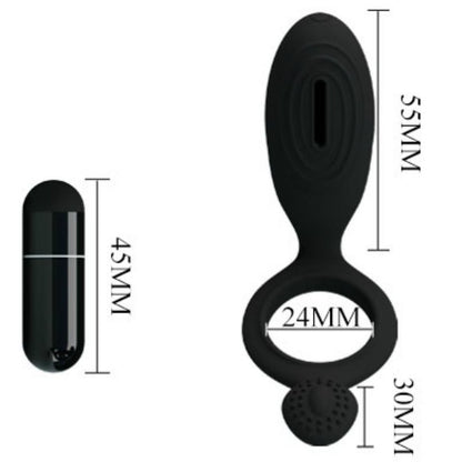 Comprar Pretty Love Ethel Anillo Vibrador – Estimulador Clitoriano Con Diseño Ajustable Y Silicona De Alta Calidad-Noxtic
