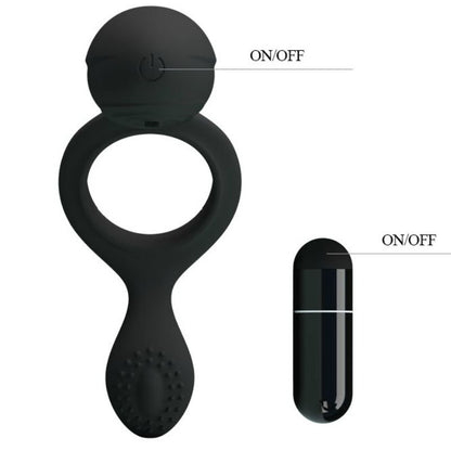 Comprar Pretty Love Ethel Anillo Vibrador – Estimulador Clitoriano Con Diseño Ajustable Y Silicona De Alta Calidad-Noxtic