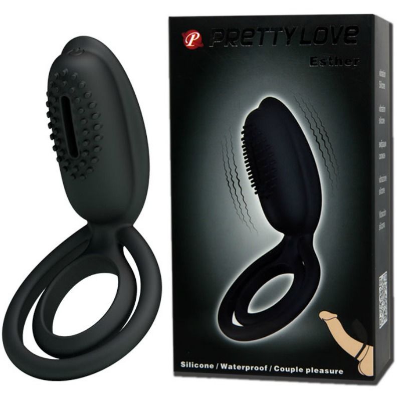 Comprar Pretty Love Esther Anillo Vibrador – Estimulador Silicona De Alta Calidad Con Ajuste Perfecto-Noxtic