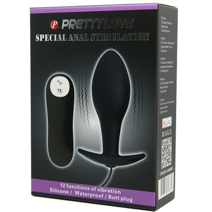 Comprar Pretty Love Plug Anal Silicona Forma Ancla – 12 Modos De Vibración Para Placer Personalizado-Noxtic