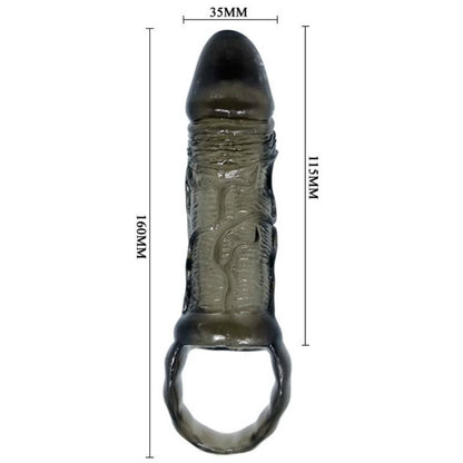 Comprar BAILE Funda Extensora Con Strap Para Testículos 11.5 cm – Aumento De Grosor Y Longitud Para Mayor Placer-Noxtic