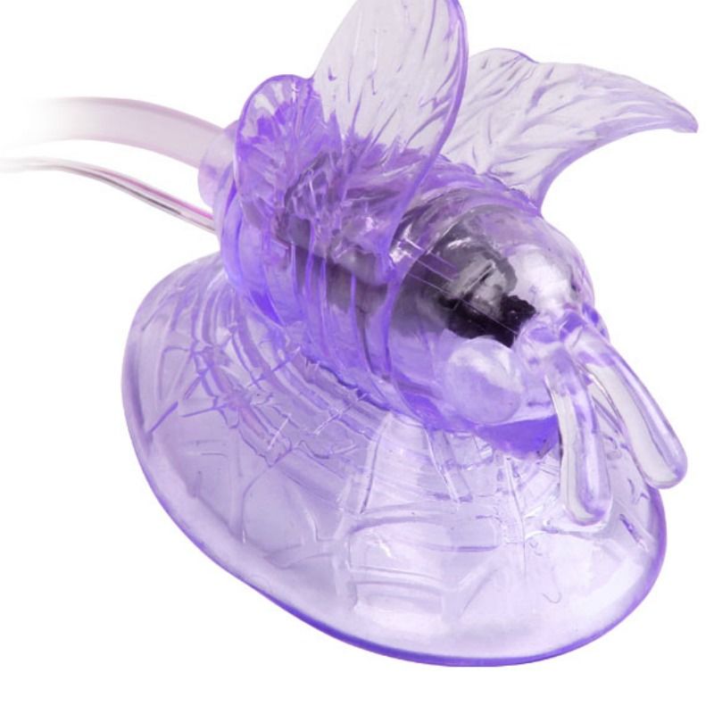 DANCE - LILAC VIBRATING BUTTERFLY CLITORIS STIMULATION