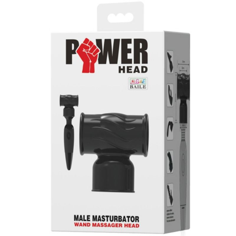 Comprar BAILE Power Head Cabezales Intercambiables – Innovador Diseño Para Masajeador Masculino-Noxtic