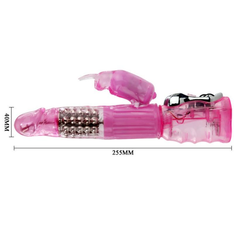 Comprar BAILE Vibrador Con Rotación Y Rabbit – Diseño Ergonómico Con Múltiples Velocidades Y Rotaciones-Noxtic