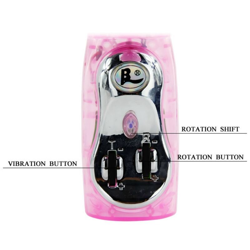 Comprar BAILE Vibrador Con Rotación Y Rabbit – Diseño Ergonómico Con Múltiples Velocidades Y Rotaciones-Noxtic