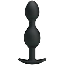 Comprar PRETTY LOVE Bolas Anales Silicona 12.5 CM Negro – Diseño Ergonómico Para Estimulación Única-Noxtic