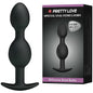 PRETTY LOVE - SILICONE ANAL BALLS 12.5 CM BLACK