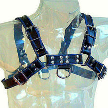 Comprar Leather Body Arnés Cuero Azul Y Negro – Diseño Elegante Para Libertad Sensorial-Noxtic