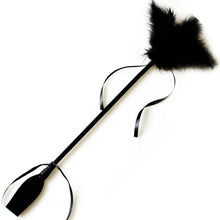 Comprar SECRETPLAY Fusta Y Pluma Negra – Juguete Versátil Para Masajes Sensuales Y Estimulación-Noxtic
